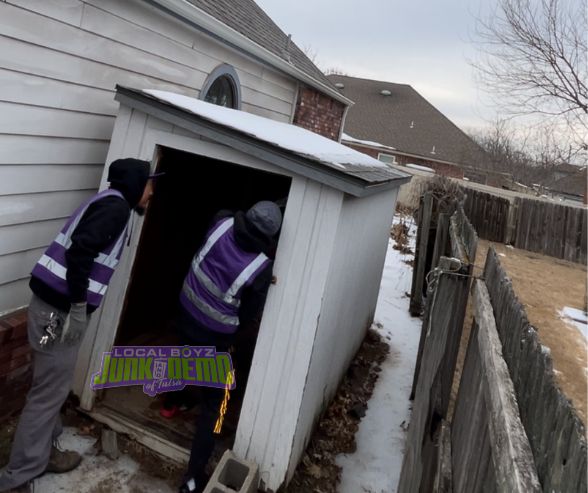 shed removal service tulsa